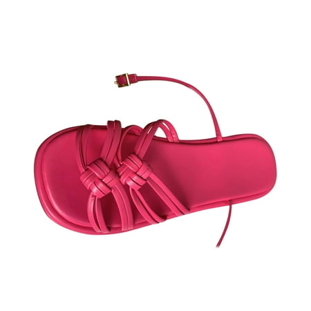 TUOBARR Flat Sandals for Women Women s Solid Color Comfortable Slippers Round Head Button Up Beach Sandals Hot Pink
TUOBARR Flat Sandals for Women Women s Solid Color Comfortable Slippers Round Head Button Up Beach Sandals Hot Pink