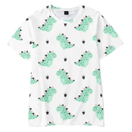 Dinosaur Cartoon Kids T shirt Boys Girls Clothes Summer Children Cotton Short Sleeve T-Shirt(C04-Size 120)
Dinosaur Cartoon Kids T shirt Boys Girls Clothes Summer Children Cotton Short Sleeve T-Shirt(C04-Size 120)