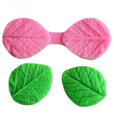 Flower leaves Petal Silicone Fondant Cake Chocolate Decor Baking Mold Tool U WA