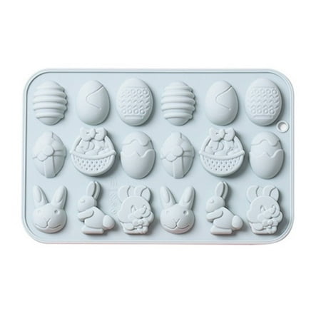 Handmade Baking Pan Baking Tool Soap Mould Rabbit Egg Easter Silicone Mold Chocolate Cake Mold 18 Cavities BLUE
Handmade Baking Pan Baking Tool Soap Mould Rabbit Egg Easter Silicone Mold Chocolate Cake Mold 18 Cavities BLUE