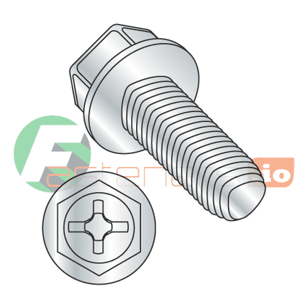 10-32 x 1/2 Full Trilobe Thread Forming Screws / Phillips / Hex Washer Head / Steel / Zinc (Quantity: 8 000 pcs)
10-32 x 1/2 Full Trilobe Thread Forming Screws / Phillips / Hex Washer Head / Steel / Zinc (Quantity: 8 000 pcs)