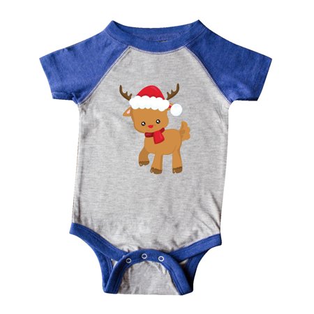 Inktastic Cute Reindeer Reindeer With Santa Hat Red Nose Gift Baby Boy or Baby Girl Bodysuit
Inktastic Cute Reindeer Reindeer With Santa Hat Red Nose Gift Baby Boy or Baby Girl Bodysuit