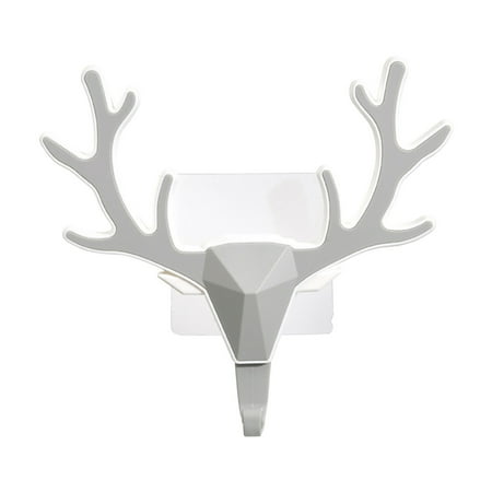 Lydiaunistar Home Storage Clearance Creative Antler Sticky Hook Coat and Hat Hook Door Porch Wall Decoration Deer Head Hanging Key Rack Free Punch
Lydiaunistar Home Storage Clearance Creative Antler Sticky Hook Coat and Hat Hook Door Porch Wall Decoration Deer Head Hanging Key Rack Free Punch