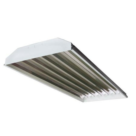 4 ft. LED Ready Highbay with Six Lamp Positions without Lamps