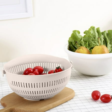 Naittoop Clearance 2024! Plastic Double Dishwashing Basket Draining Basket Kitchen Basket Household Fruit Bowl Multifunctional Round Dishwashing Basin Fruit Basket
Naittoop Clearance 2024! Plastic Double Dishwashing Basket Draining Basket Kitchen Basket Household Fruit Bowl Multifunctional Round Dishwashing Basin Fruit Basket