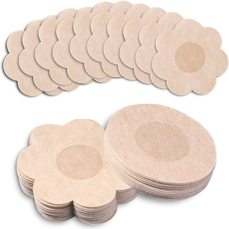 40 Pairs Nipple Covers Disposable Nipple Pasties Breast Petals Comfortable Invisible Satin Self-Adhesive Nipple Stickers
40 Pairs Nipple Covers Disposable Nipple Pasties Breast Petals Comfortable Invisible Satin Self-Adhesive Nipple Stickers