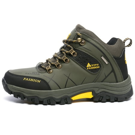 Men s Casual High Top Sneakers Lightweight Flexible Breathable Non-slip Hiking Shoes For Outdoor Sports Hiking Camping
Men s Casual High Top Sneakers Lightweight Flexible Breathable Non-slip Hiking Shoes For Outdoor Sports Hiking Camping