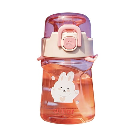 YIMIAO 400ml/550ml Water Bottle Cup Animal Print Multi-purpose with Strap Transparent Cartoon Print Water Bottle with Straw for Student
YIMIAO 400ml/550ml Water Bottle Cup Animal Print Multi-purpose with Strap Transparent Cartoon Print Water Bottle with Straw for Student