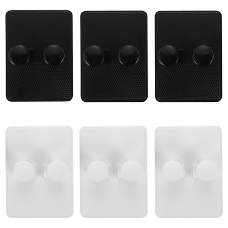 NUOLUX 6Pcs Self Adhesive Shaver Hook Wall Mount Waterproof Razor Holder for Bathroom
NUOLUX 6Pcs Self Adhesive Shaver Hook Wall Mount Waterproof Razor Holder for Bathroom