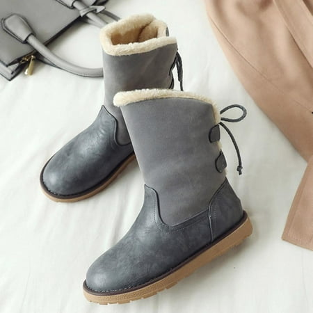 Tdoqot 2022 Boots for Women- Christmas Gifts Mid-Heel Chunky Heel Casual Women s Ankle Boots Gray 40
Tdoqot 2022 Boots for Women- Christmas Gifts Mid-Heel Chunky Heel Casual Women s Ankle Boots Gray 40
