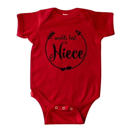 Inktastic World s Best Niece Gift Baby Girl Bodysuit