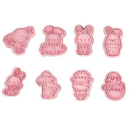 Hloma 8Pcs Pastry Molds Creative Easter Style Food Grade Easy to Demold Biscuit Template Baking Accessories
Hloma 8Pcs Pastry Molds Creative Easter Style Food Grade Easy to Demold Biscuit Template Baking Accessories