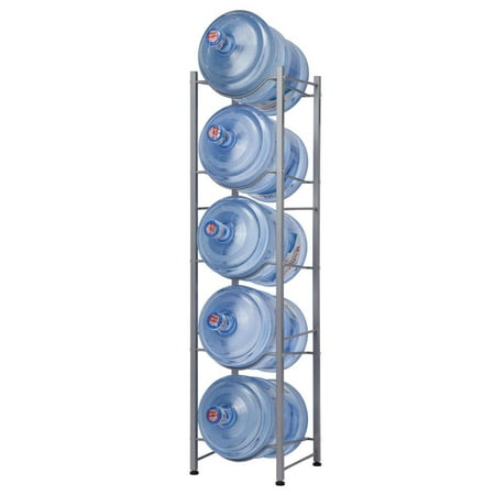 Ktaxon 5 Tiers Heavy Duty Water Gallon Jug Bottle Rack Holder Stainless Steel Silver
Ktaxon 5 Tiers Heavy Duty Water Gallon Jug Bottle Rack Holder Stainless Steel Silver