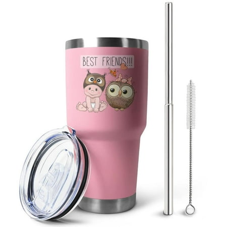 Owl123 Stainless Steel Tumbler 30 Oz Coffee Travel Cup Vacuum Insulated & Double Wall with Leakproof Sliding Lid | Great for Hot Drinks and Cold Beverages
Owl123 Stainless Steel Tumbler 30 Oz Coffee Travel Cup Vacuum Insulated & Double Wall with Leakproof Sliding Lid | Great for Hot Drinks and Cold Beverages
