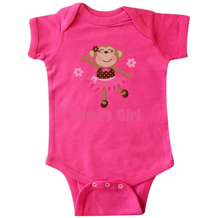 Inktastic Mimi s Girl monkey Gift Baby Girl Bodysuit