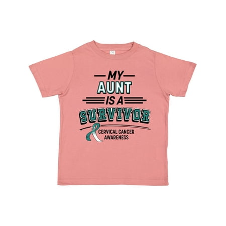 Inktastic My Aunt is a Survivor Cervical Cancer Awareness Boys or Girls Toddler T-Shirt
Inktastic My Aunt is a Survivor Cervical Cancer Awareness Boys or Girls Toddler T-Shirt