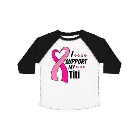 Inktastic Breast Cancer Awareness I Support My Titi with Pink Ribbon Gift Toddler Boy or Toddler Girl T-Shirt
Inktastic Breast Cancer Awareness I Support My Titi with Pink Ribbon Gift Toddler Boy or Toddler Girl T-Shirt