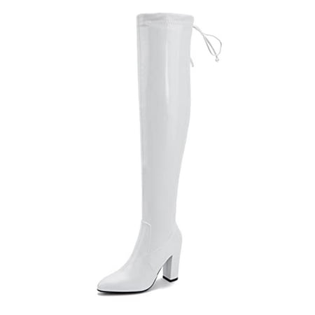 Women s Over The Knee Boots Chunky Heels Zipper Boot Sexy Pointed Toe Thigh High Lace Up Boots
Women s Over The Knee Boots Chunky Heels Zipper Boot Sexy Pointed Toe Thigh High Lace Up Boots