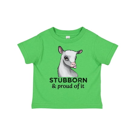 Inktastic Stubborn and Proud of It Cute Baby Goat Gift Toddler Boy or Toddler Girl T-Shirt
Inktastic Stubborn and Proud of It Cute Baby Goat Gift Toddler Boy or Toddler Girl T-Shirt