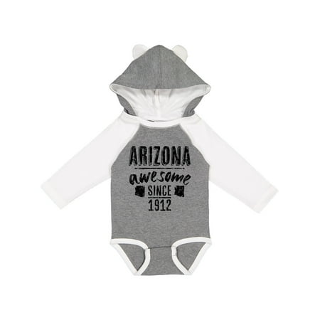 Inktastic Arizona Awesome Since 1912 Gift Baby Boy or Baby Girl Long Sleeve Bodysuit
Inktastic Arizona Awesome Since 1912 Gift Baby Boy or Baby Girl Long Sleeve Bodysuit
