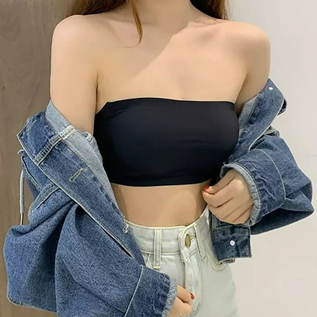 HOMBOM Plus Size Lingerie For Women Women s Stretch Strapless Bra Summer Bandeau Bra Plus Size Strapless Bra Comfort Wireless Bra
HOMBOM Plus Size Lingerie For Women Women s Stretch Strapless Bra Summer Bandeau Bra Plus Size Strapless Bra Comfort Wireless Bra