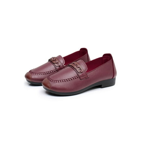 Woobling Women Casual Shoes Classic Flats Slip On Loafers Comfort Boat Shoe Driving Walking Red 7
Woobling Women Casual Shoes Classic Flats Slip On Loafers Comfort Boat Shoe Driving Walking Red 7