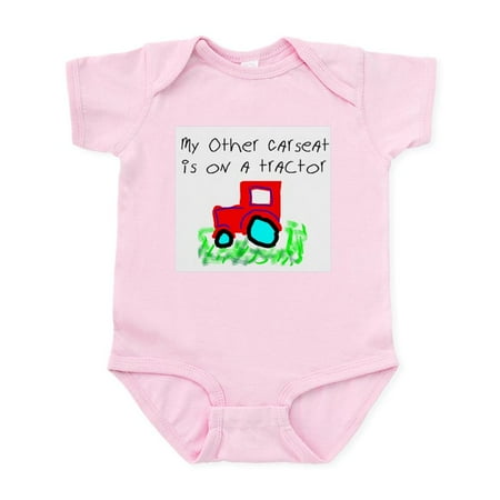 CafePress - My Other Carseat Is On A Tractor Infant Creeper - Baby Light Bodysuit Size Newborn - 24 Months
CafePress - My Other Carseat Is On A Tractor Infant Creeper - Baby Light Bodysuit Size Newborn - 24 Months