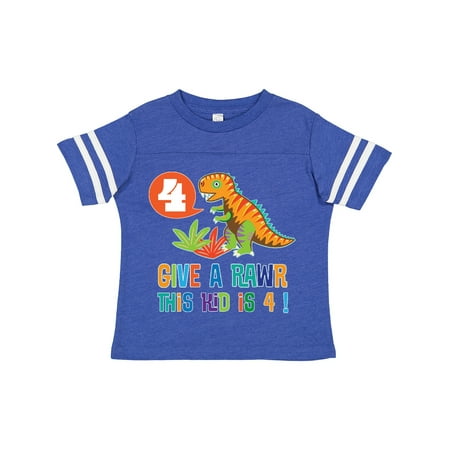 Inktastic 4th Birthday Dinosaur Party Gift Toddler Boy or Toddler Girl T-Shirt
Inktastic 4th Birthday Dinosaur Party Gift Toddler Boy or Toddler Girl T-Shirt