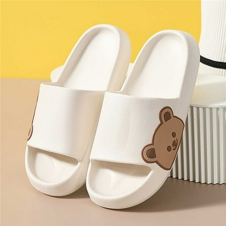 PIKADINGNIS Winter Warm Waterproof Men Slippers Cartoon Bear Furry Non-Slip Sole Plush Home Cotton Shoes Indoor Outdoor Thick Heel Slides
PIKADINGNIS Winter Warm Waterproof Men Slippers Cartoon Bear Furry Non-Slip Sole Plush Home Cotton Shoes Indoor Outdoor Thick Heel Slides