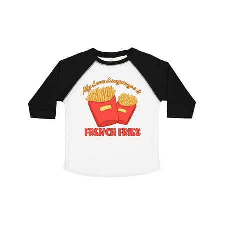 Inktastic My Love Language is French Fries Gift Toddler Boy or Toddler Girl T-Shirt
Inktastic My Love Language is French Fries Gift Toddler Boy or Toddler Girl T-Shirt
