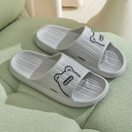 Men‘s Fashion ‘WOW!‘ Bear Pattern Slides Anti-skid Quick Drying Slippers Open Back Sandals For Indoor Outdoor Shower Beach Pool
Men‘s Fashion ‘WOW!‘ Bear Pattern Slides Anti-skid Quick Drying Slippers Open Back Sandals For Indoor Outdoor Shower Beach Pool