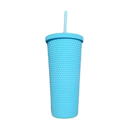 Eyicmarn Portable Water Bottle Reusable Double-Layer Solid Color Uneven Straw Cup with Lid for Outdoor Office Home
Eyicmarn Portable Water Bottle Reusable Double-Layer Solid Color Uneven Straw Cup with Lid for Outdoor Office Home