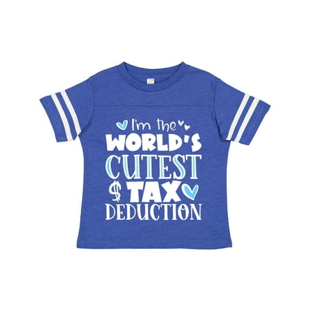 Inktastic I m the World s Cutest Tax Deduction Blue Hearts Gift Toddler Boy or Toddler Girl T-Shirt
Inktastic I m the World s Cutest Tax Deduction Blue Hearts Gift Toddler Boy or Toddler Girl T-Shirt