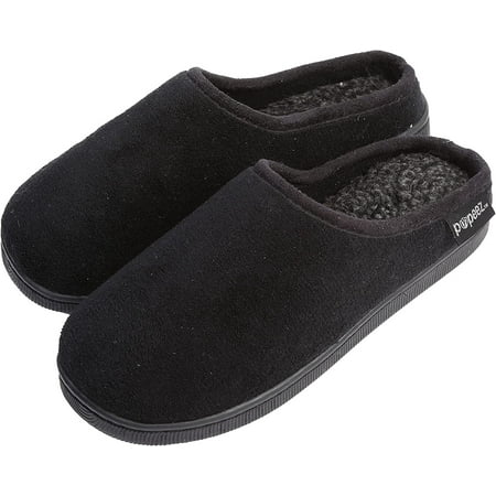Pupeez Boys Terry Clog Slippers Pitch Black