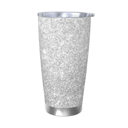 Susaid Silver Glitter Print 20oz Car Cup Insulated Coffee Cup Fully Spill Proof Travel Coffee Mug Stainless Steel Tumbler for Work Home Outdoor Car-Without Straw
Susaid Silver Glitter Print 20oz Car Cup Insulated Coffee Cup Fully Spill Proof Travel Coffee Mug Stainless Steel Tumbler for Work Home Outdoor Car-Without Straw