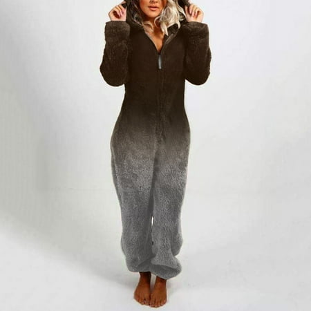 Meoilce Women Long Sleeve Hooded Jumpsuit Pajamas Casual Winter Warm Rompe Sleepwear
Meoilce Women Long Sleeve Hooded Jumpsuit Pajamas Casual Winter Warm Rompe Sleepwear