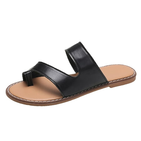 NECHOLOGY Memory Foam House Slippers for Women Leisure Roman Style Women s Solid Color Summer Non Slippers Women Size 7 Black 7.5
NECHOLOGY Memory Foam House Slippers for Women Leisure Roman Style Women s Solid Color Summer Non Slippers Women Size 7 Black 7.5