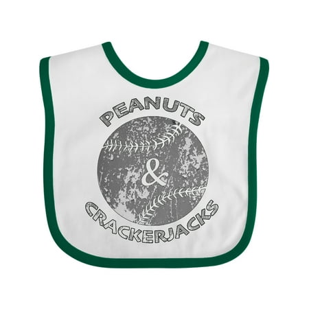Inktastic Peanut And Crackerjacks Gift Baby Boy or Baby Girl Bib