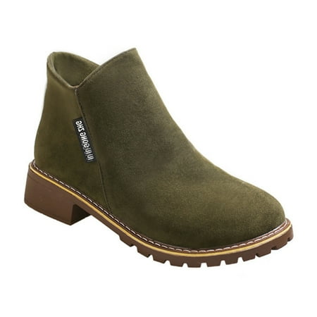 Girls Thick Heel Ankle Boots with High Quality Fabric Material for Stylish Women Office Lady 38 Army Green
Girls Thick Heel Ankle Boots with High Quality Fabric Material for Stylish Women Office Lady 38 Army Green