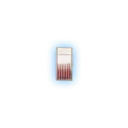 Coltene Whaledent K91 TMS Kodex Drills Red .017 x .059 Long Shank 6/Pk