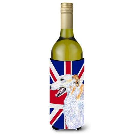 Carolines Treasures SS4917LITERK Borzoi with English Union Jack British Flag Wine Bottle Hugger Wine Bottle multicolor
Carolines Treasures SS4917LITERK Borzoi with English Union Jack British Flag Wine Bottle Hugger Wine Bottle multicolor