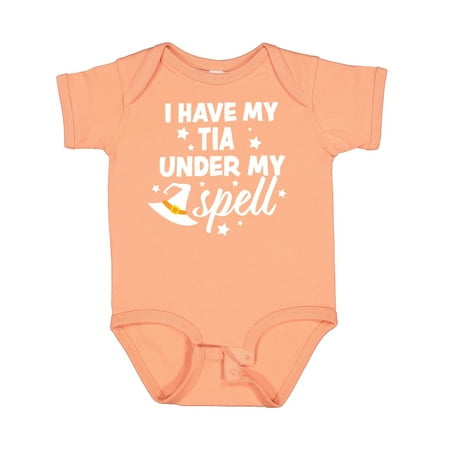 Inktastic I Have My Tia Under My Spell with Cute Witch Hat Gift Baby Boy or Baby Girl Bodysuit
Inktastic I Have My Tia Under My Spell with Cute Witch Hat Gift Baby Boy or Baby Girl Bodysuit