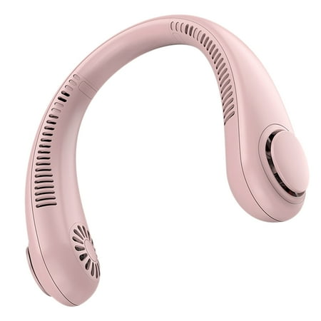Hanging Neck Fan Portable Bladeless Hanging Neck FanRechargeable Third Gear Wind Speed Wearable Fan for Outdoor Pink
Hanging Neck Fan Portable Bladeless Hanging Neck FanRechargeable Third Gear Wind Speed Wearable Fan for Outdoor Pink