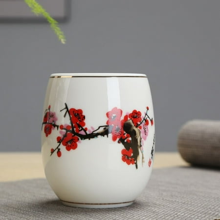 ceramic teacup porcelain tea cup household chinese kung fu cup 150ml