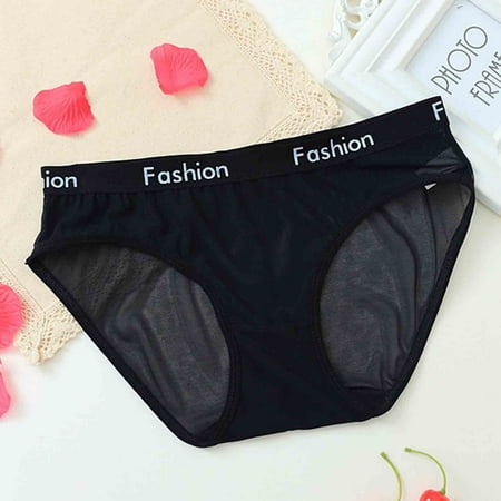 NILLLY Briefs Underwear for Women Basic Light Panties Solid Color Comfy Waist Panties Ladies Panties Black / L
NILLLY Briefs Underwear for Women Basic Light Panties Solid Color Comfy Waist Panties Ladies Panties Black / L