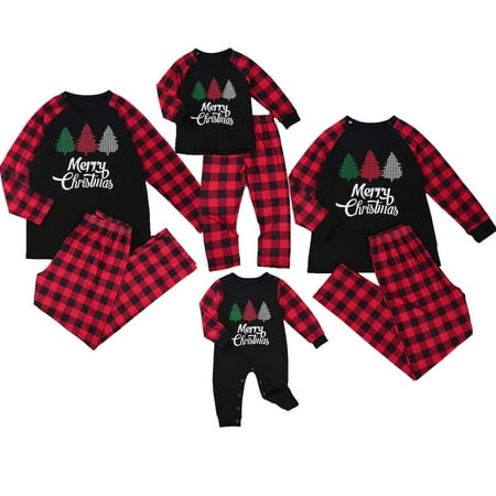 Family Matching Christmas Pajama Sets Christmastree Top Pants 2PCS Sleepwear Christmas PJs Bodysuits
Family Matching Christmas Pajama Sets Christmastree Top Pants 2PCS Sleepwear Christmas PJs Bodysuits