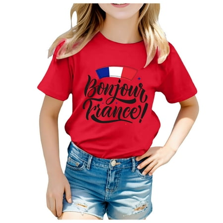 Kid Printed Casual Short Sleeve Top T Shirt Sports Leisure Skin-Friendly Baby Girl Clothes
Kid Printed Casual Short Sleeve Top T Shirt Sports Leisure Skin-Friendly Baby Girl Clothes
