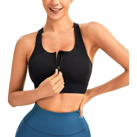 Nebility Front Closure Sports Bras for Women High Support Workout Bras Padded Racerback Support Bra
Nebility Front Closure Sports Bras for Women High Support Workout Bras Padded Racerback Support Bra