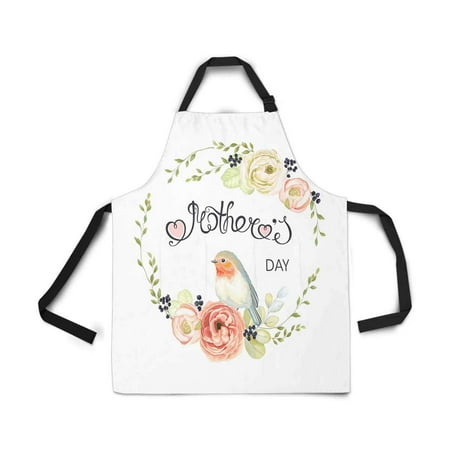 ASHLEIGH Adjustable Bib Apron for Women Men Girls Chef with Pockets Happy Mothers Day Flowers Branches and Bird Robin Kitchen Apron for Cooking Baking Cleaning
ASHLEIGH Adjustable Bib Apron for Women Men Girls Chef with Pockets Happy Mothers Day Flowers Branches and Bird Robin Kitchen Apron for Cooking Baking Cleaning