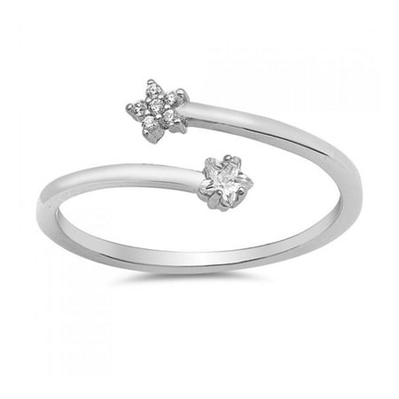 925 Sterling Silver Cubic Zirconia Ring